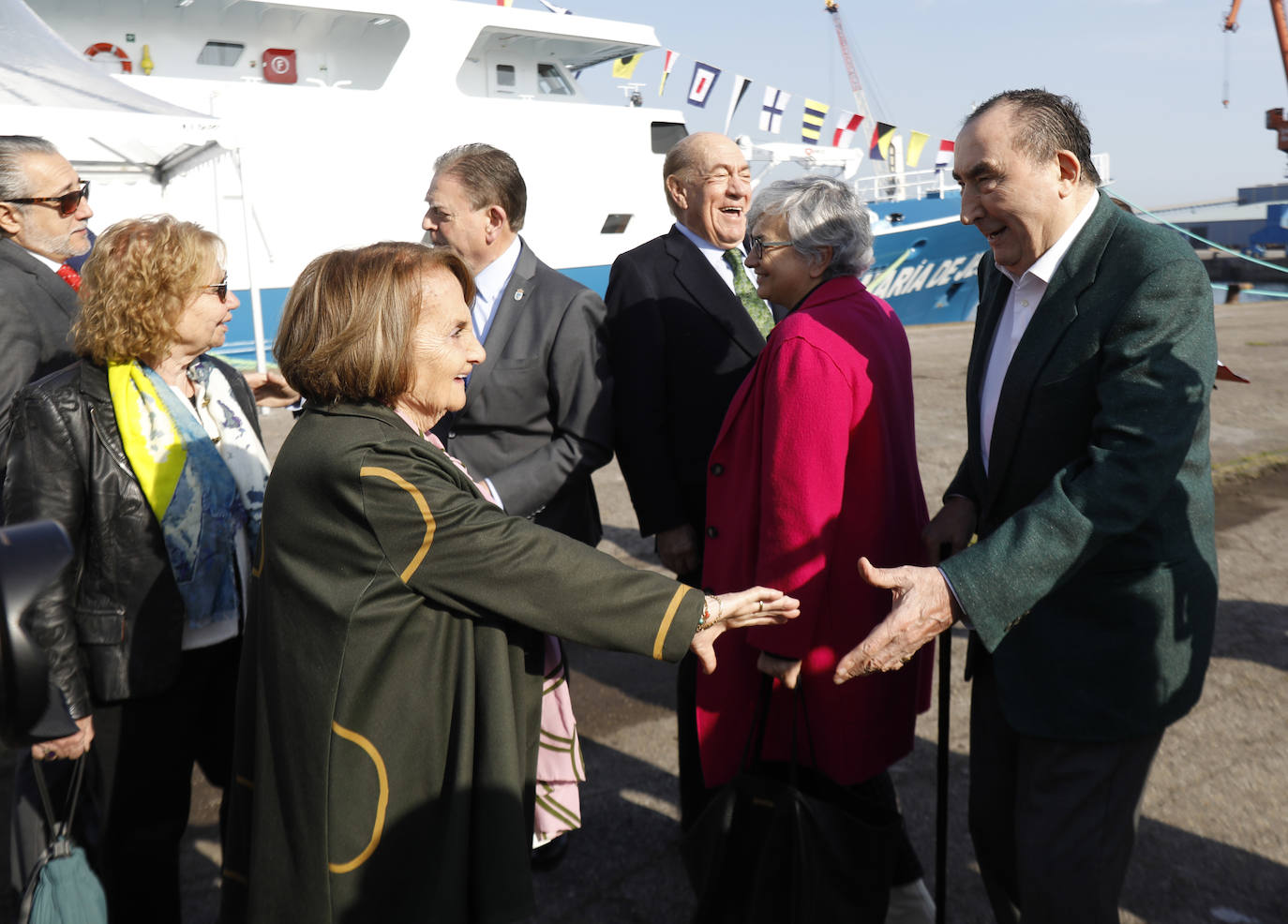 Abanderamiento en Armón del cuarto atunero de Antonio Suárez