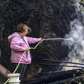 «El incendio del Naranco ha sido intencionado y es incontrolable»