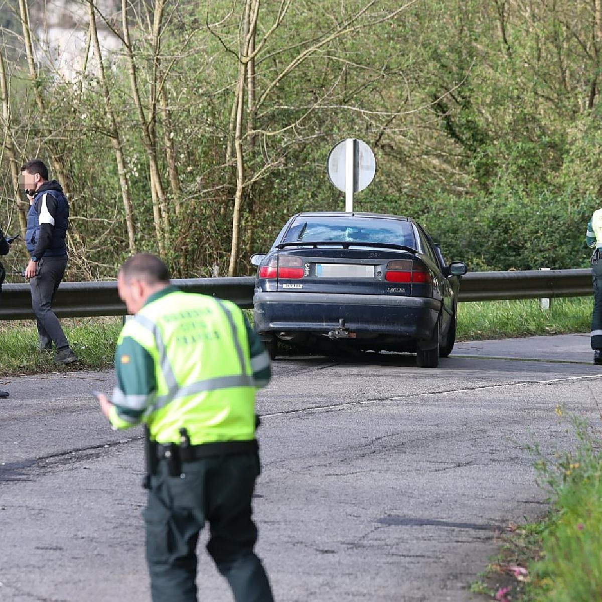 El conductor que mató al guardia civil hirió a otros dos agentes durante la conducción