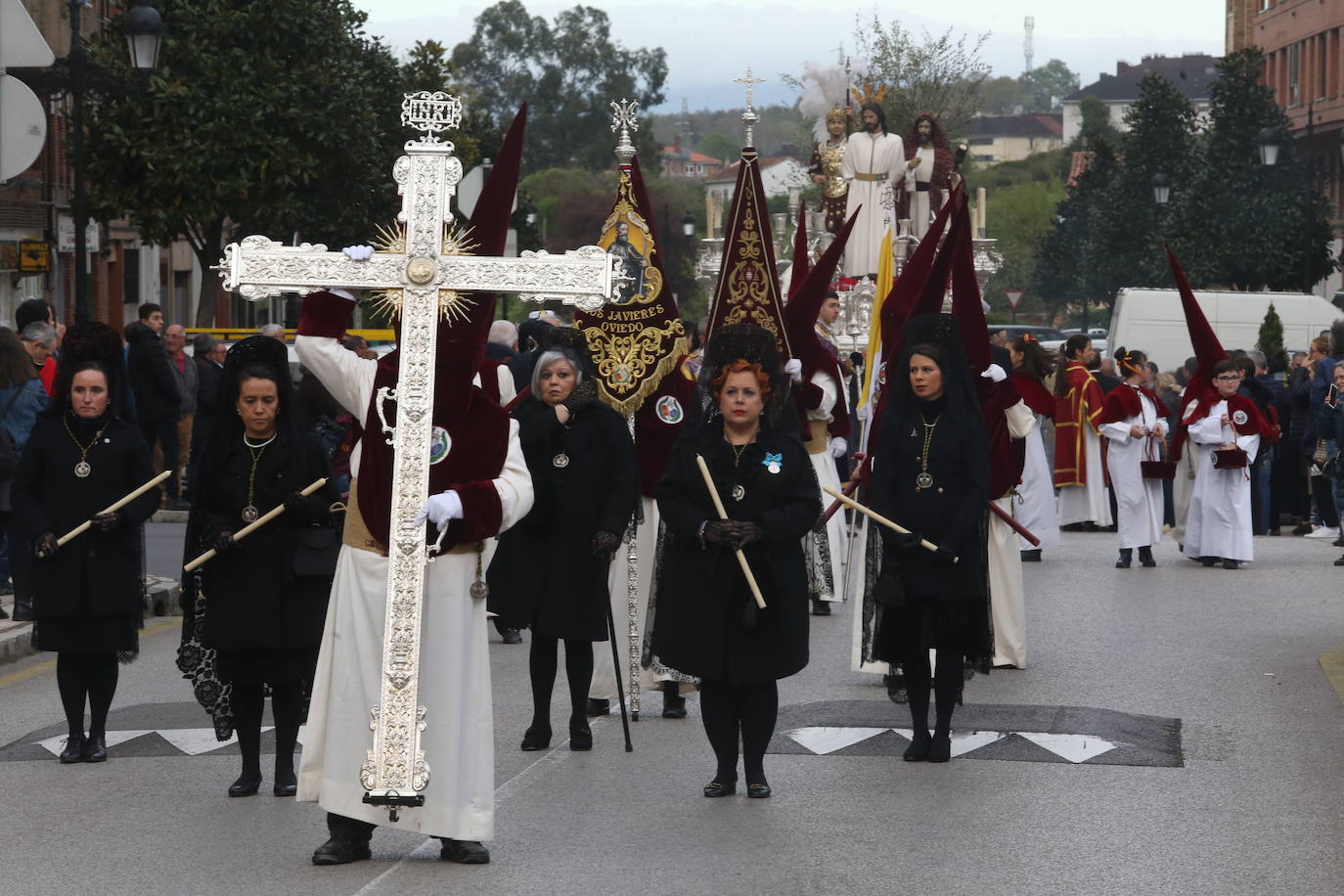 Jesús prendido, un soldado romano y un funcionario judío en el Prendimiento