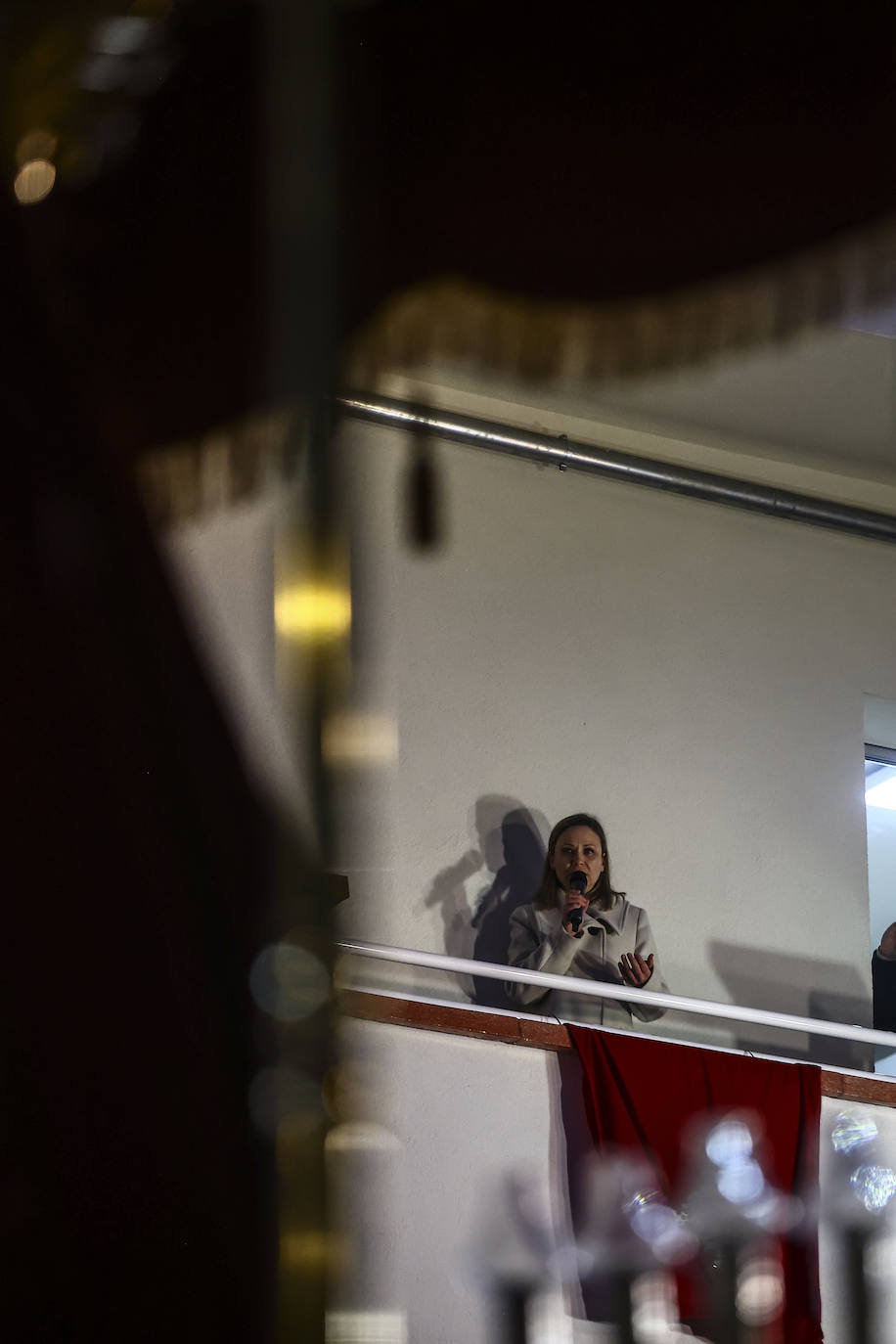 Una multitud en la procesión de la libertad