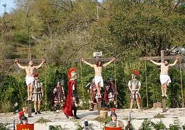 Infiesto revive el Vía Crucis