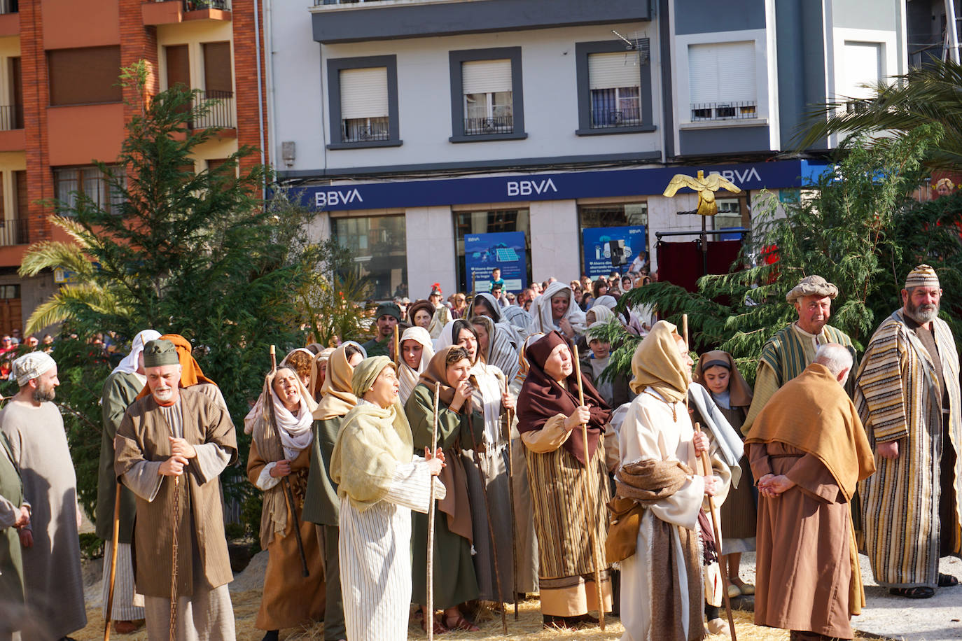 Infiesto revive el Vía Crucis