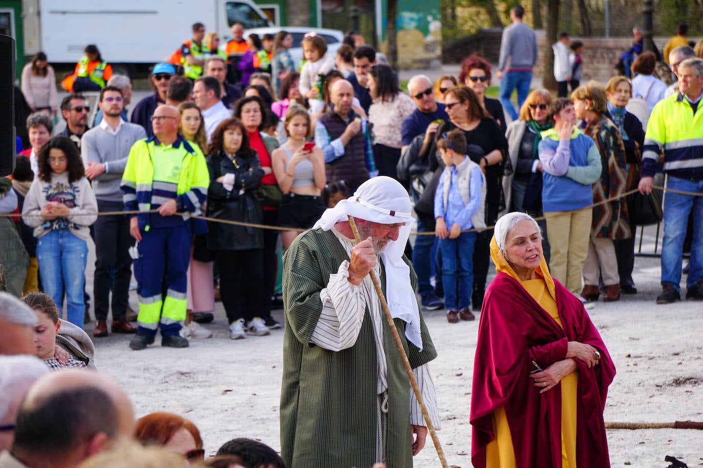 Infiesto revive el Vía Crucis