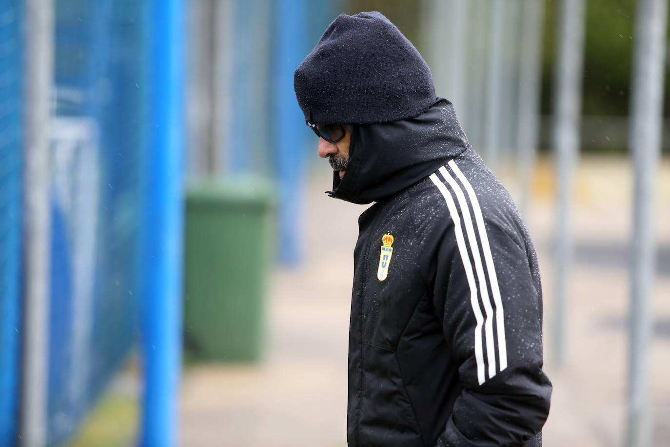 Entrenamiento del Real Oviedo (12/04/2023)