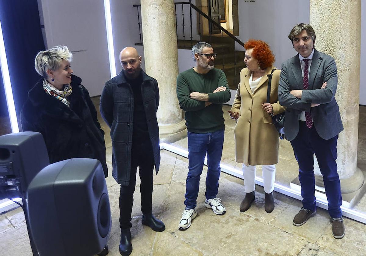 Lucía Falcón, Juan Jareño, Juanjo Palacios, Consuelo Vallina y Alfonso Palacio.