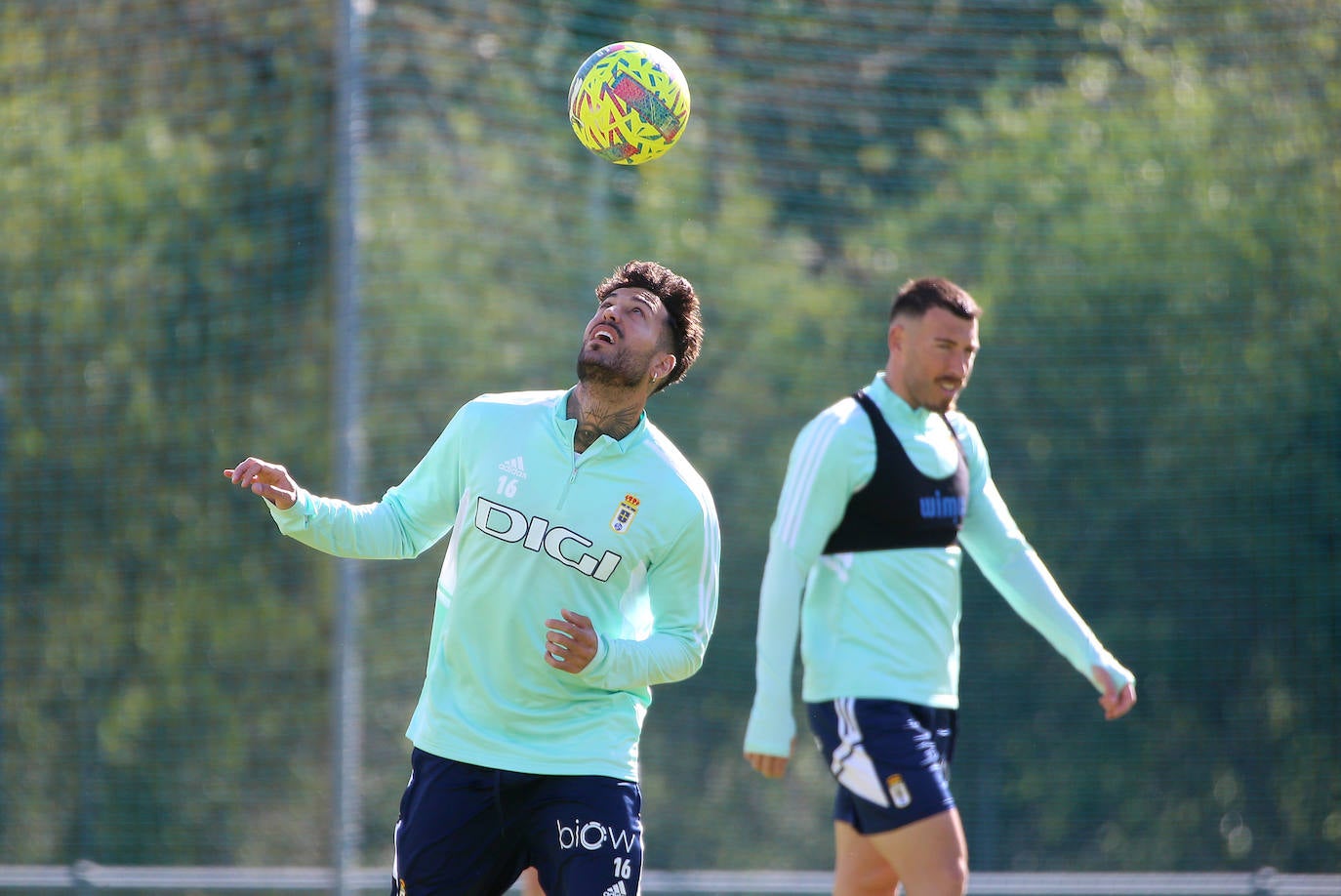 Entrenamiento del Real Oviedo (14/04/2023)