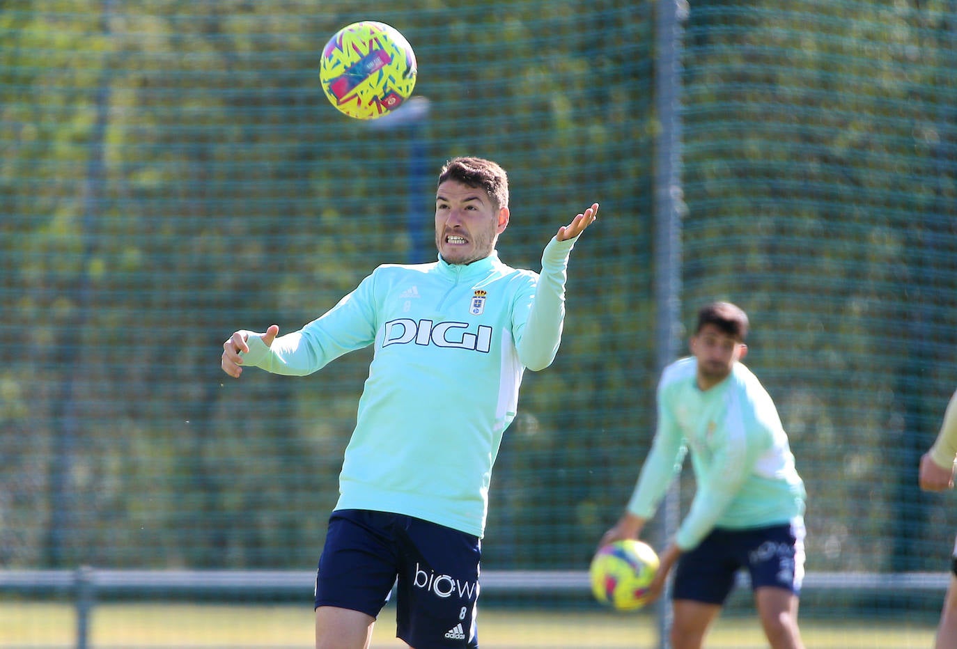 Entrenamiento del Real Oviedo (14/04/2023)