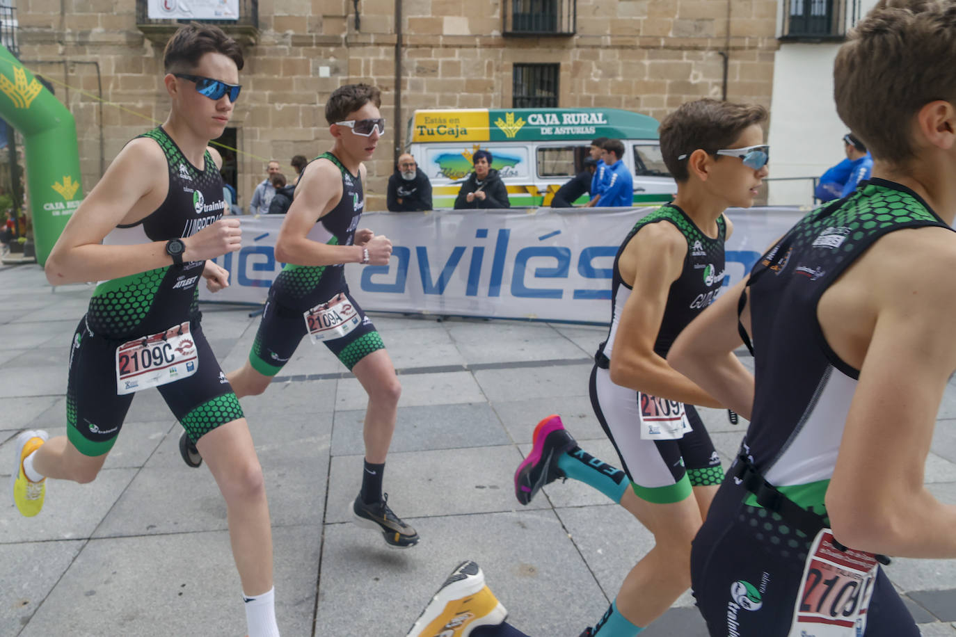 La contrarreloj de talentos da el pistoletazo de salida al Duatlón de Avilés