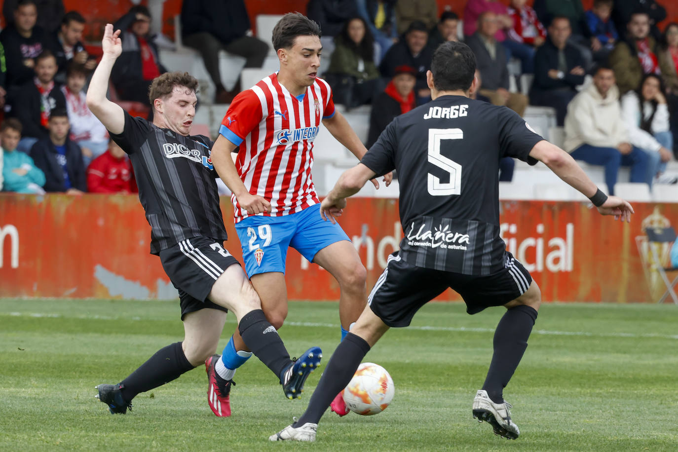 Las mejores jugadas del Sporting B - Llanera