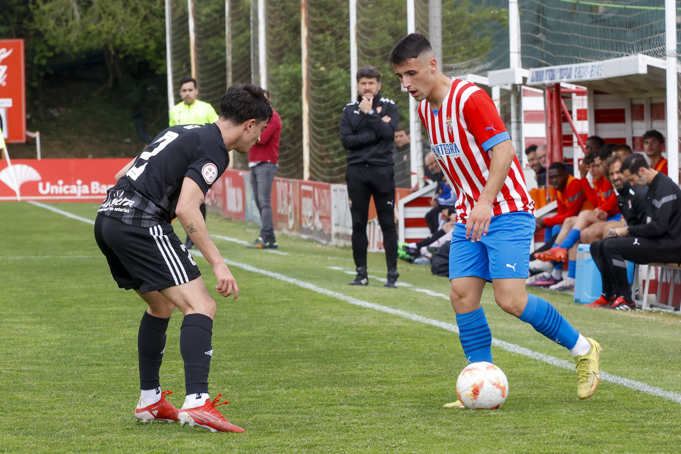 Las mejores jugadas del Sporting B - Llanera