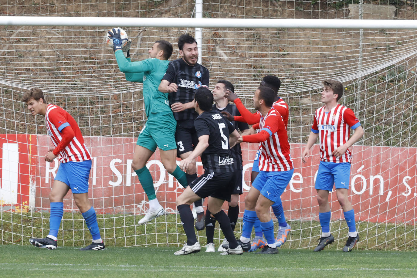 Las mejores jugadas del Sporting B - Llanera