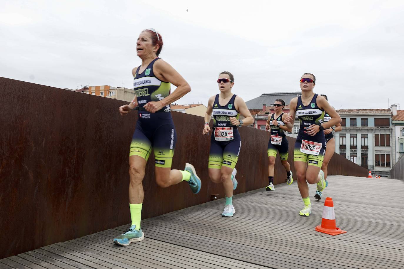 Avilés corona a sus primeros campeones de España en duatlón