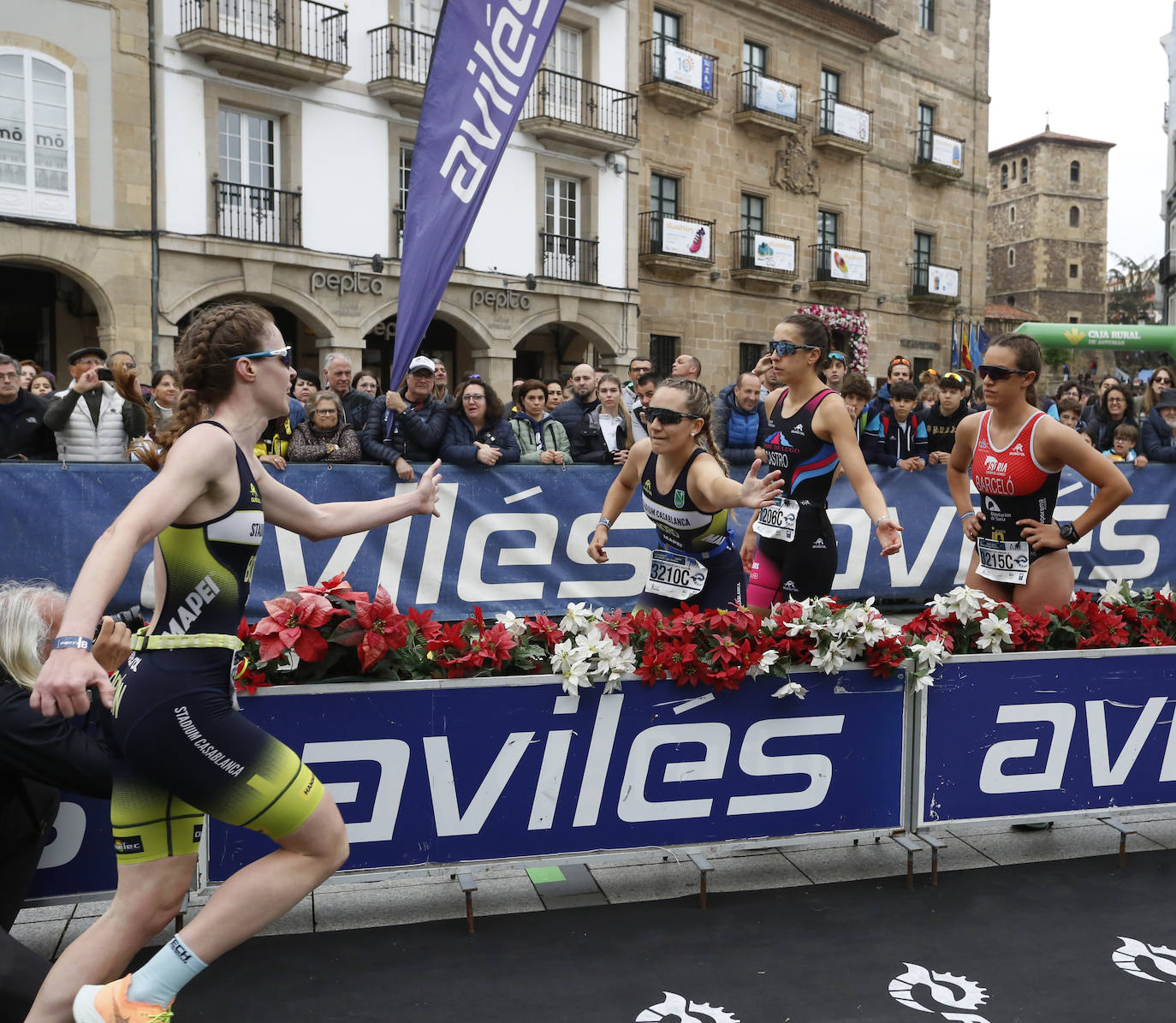 Las pruebas de relevos ponen el colofón al Duatlón de Avilés