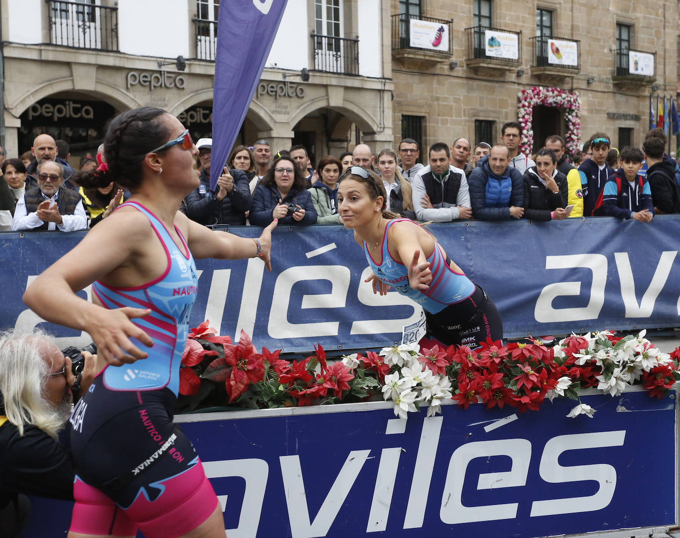 Las pruebas de relevos ponen el colofón al Duatlón de Avilés