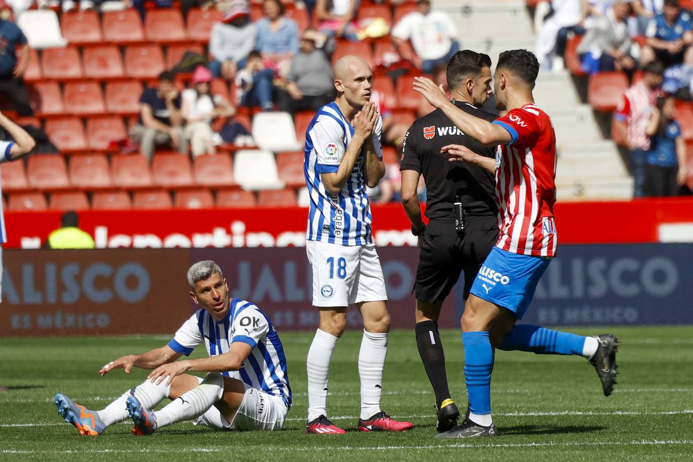 Las mejores jugadas del Sporting - Alavés