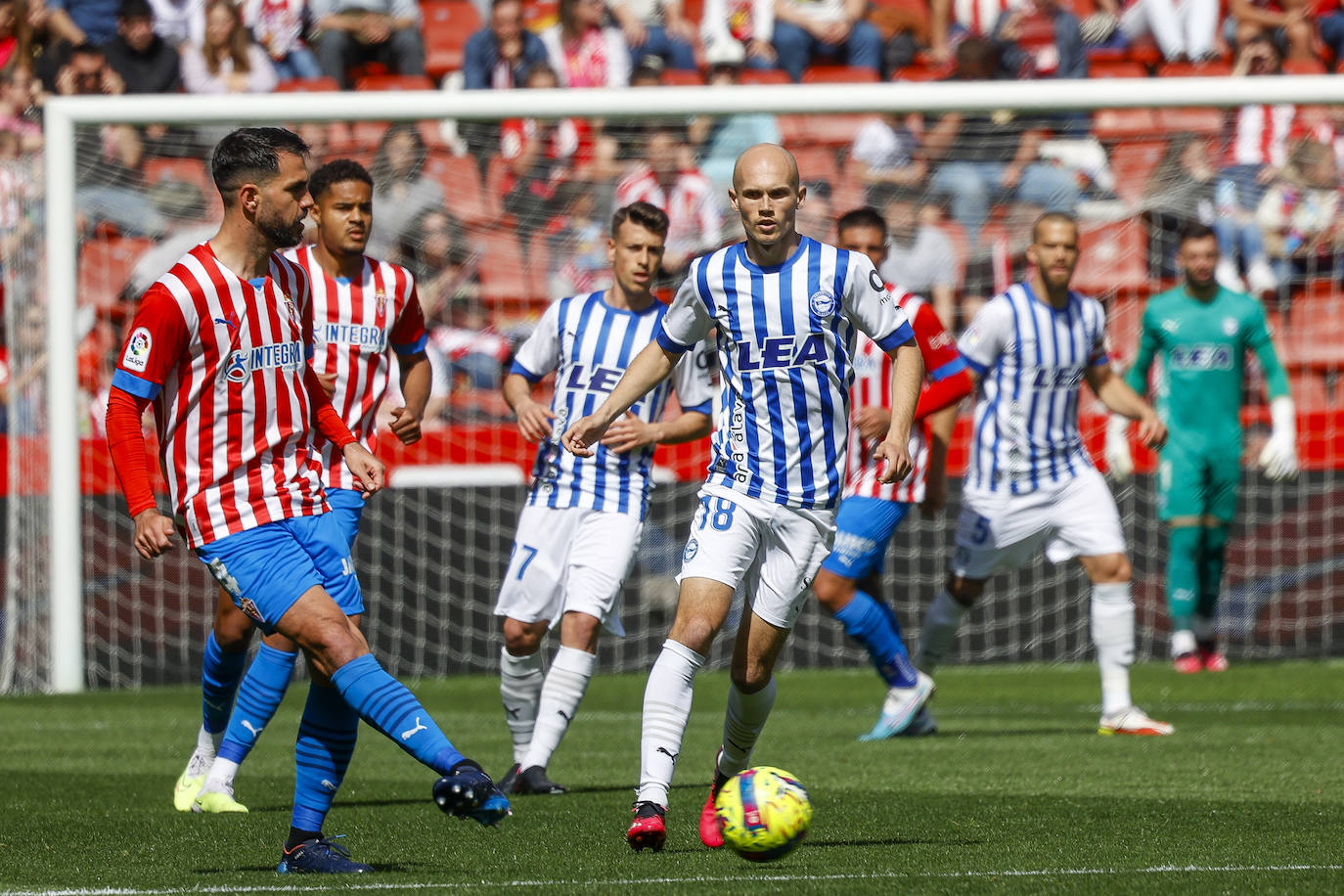 Las mejores jugadas del Sporting - Alavés