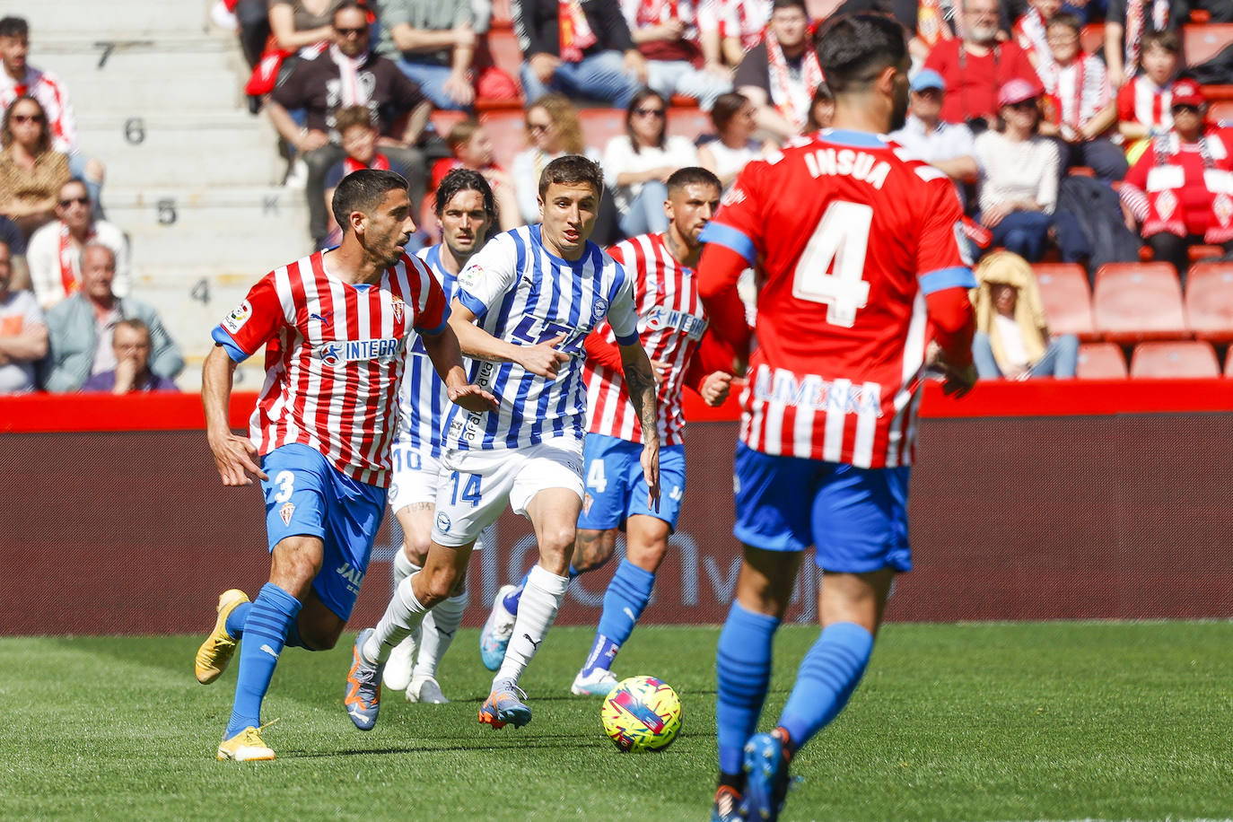 Las mejores jugadas del Sporting - Alavés