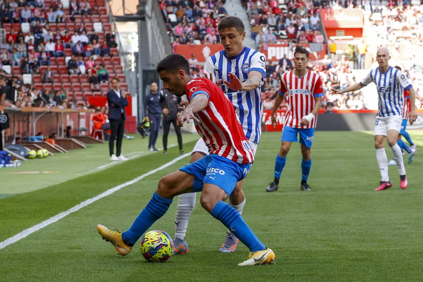 Las mejores jugadas del Sporting - Alavés