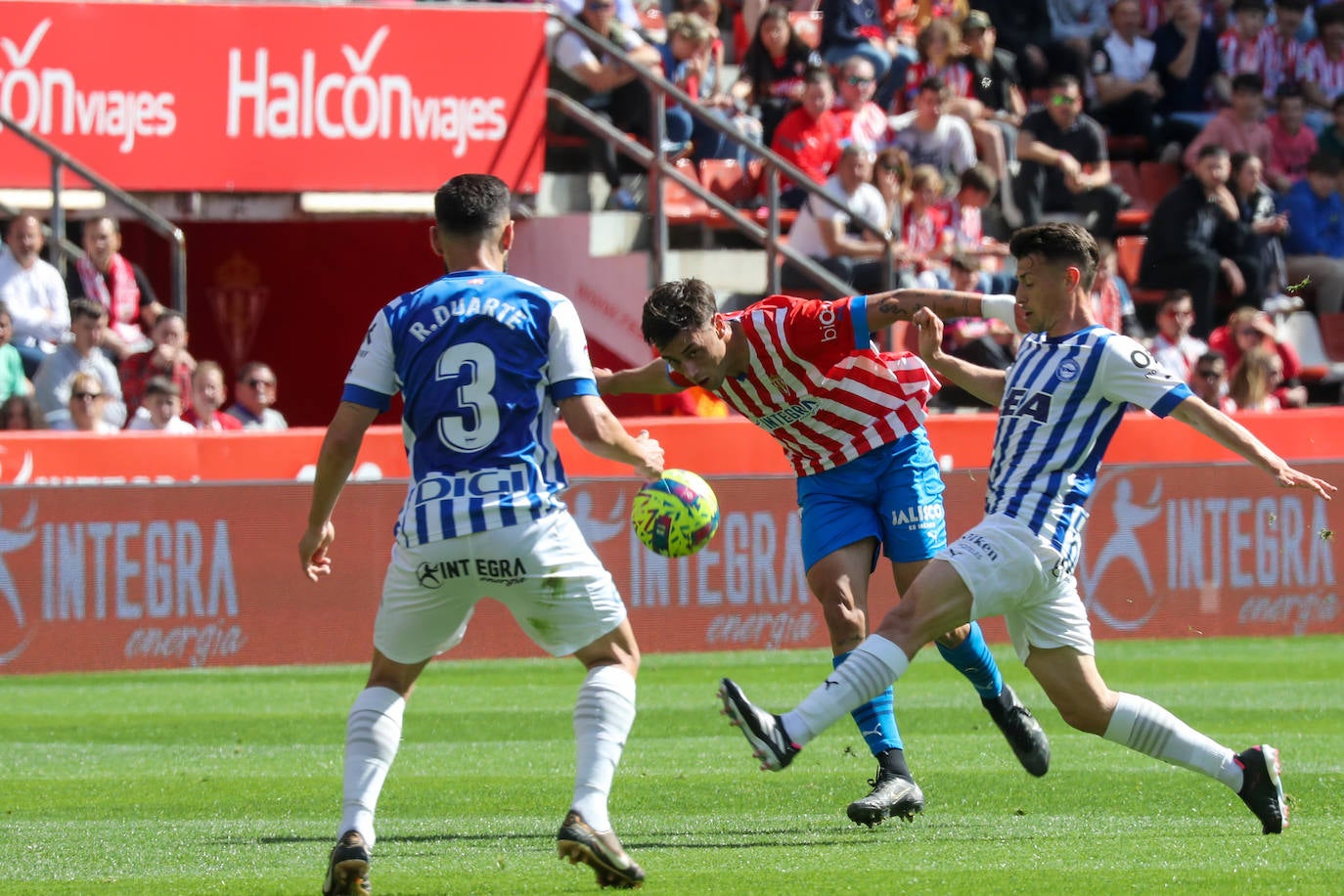 Las mejores jugadas del Sporting - Alavés