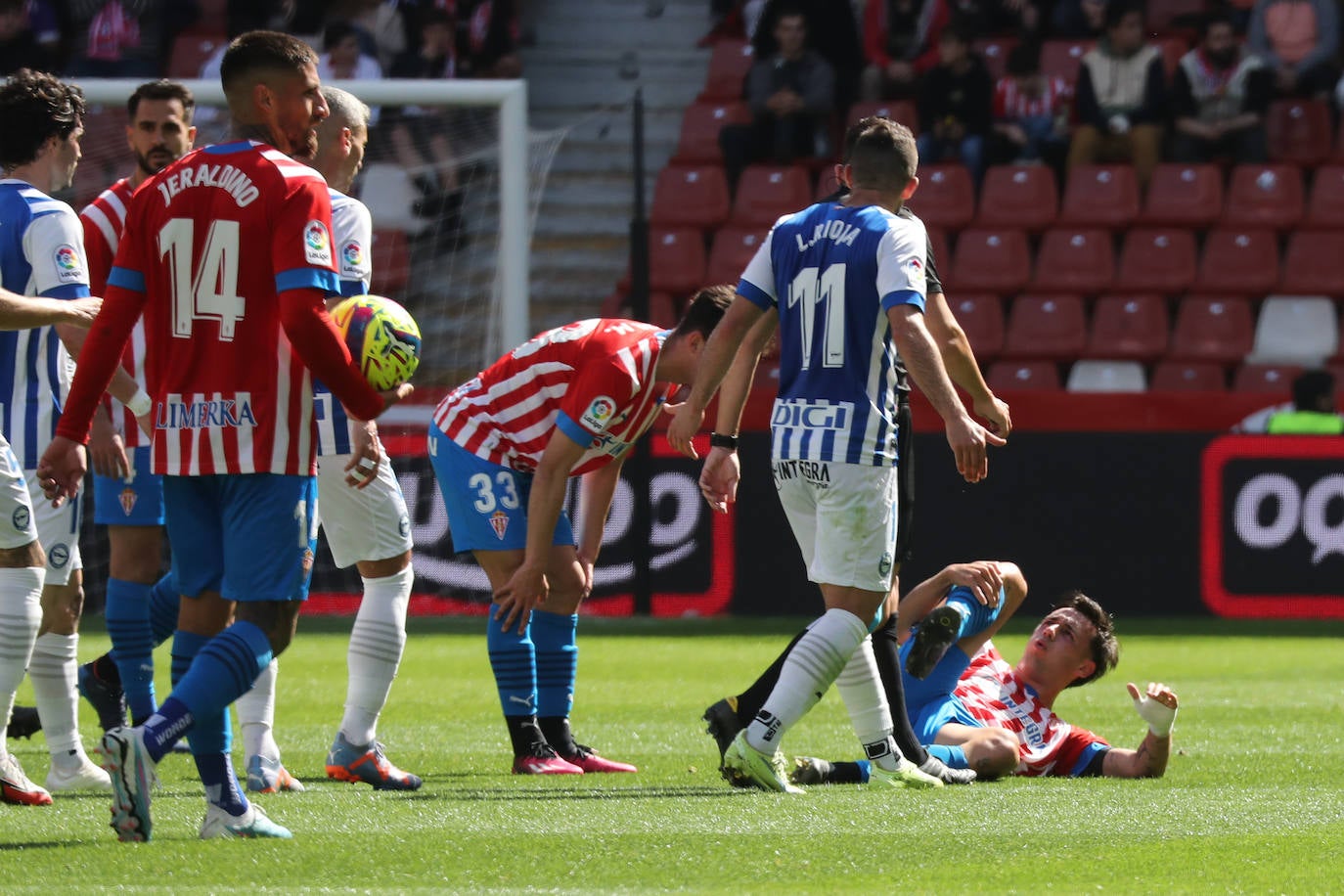 Las mejores jugadas del Sporting - Alavés