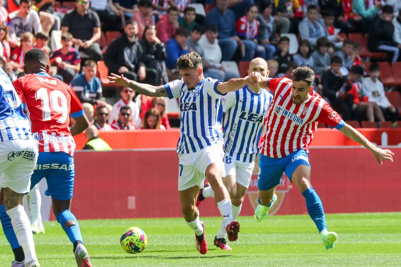 Las mejores jugadas del Sporting - Alavés