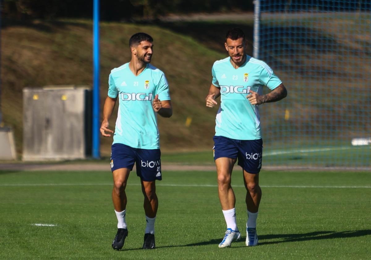 Pomares volvió a tener minutos el pasado sábado ante el Lugo y recuperó la sonrisa.