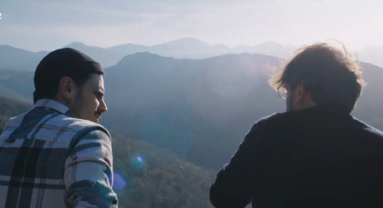 Rodrigo Cuevas y Jordi Évole, durante la grabación del programa.