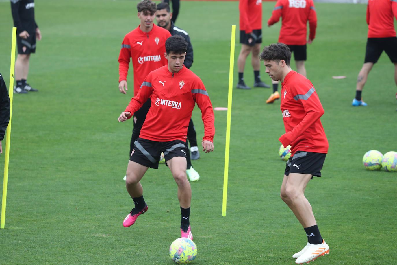 Entrenamiento Sporting (20/4/2023)