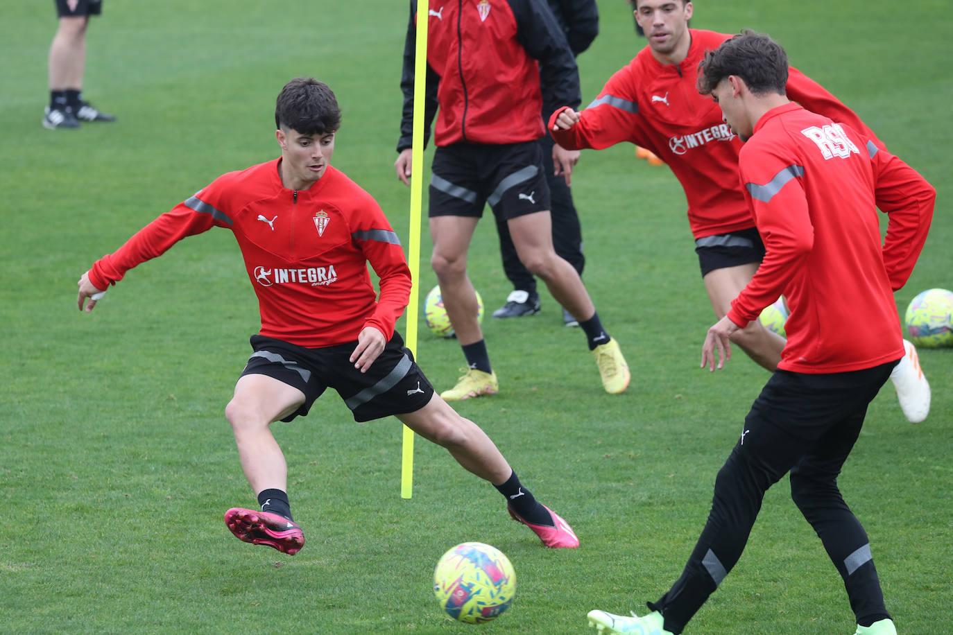 Entrenamiento Sporting (20/4/2023)