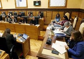 Pleno del Ayuntamiento de Gijón.