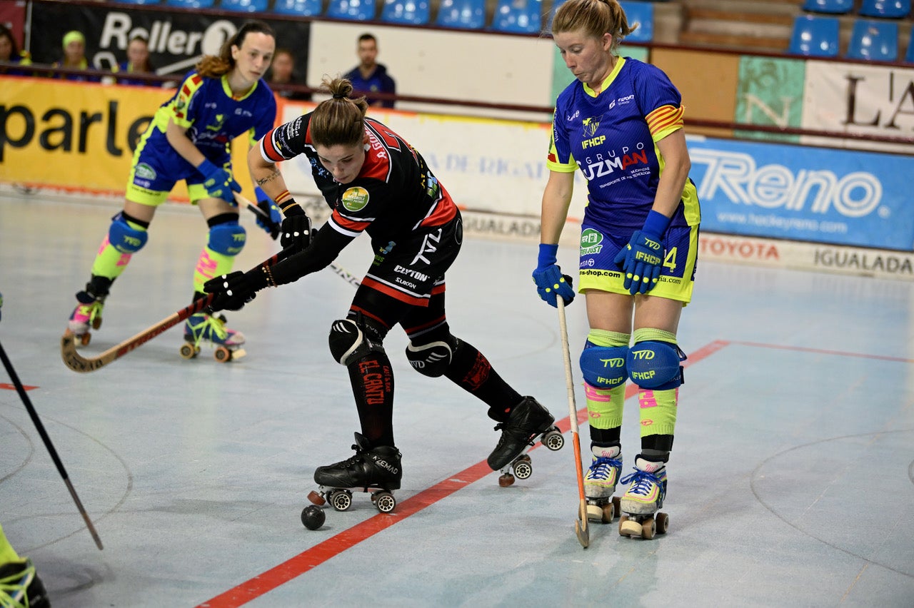 El Telecable Hockey se impone en Igualada