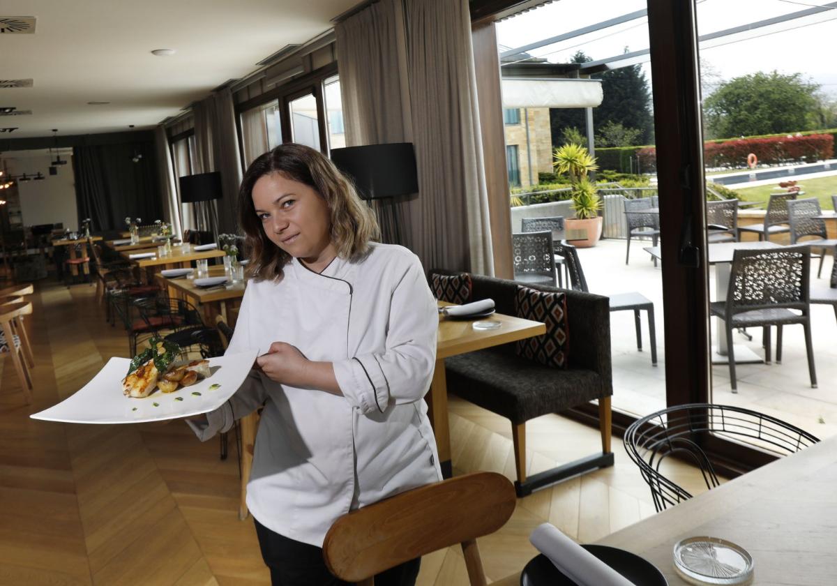 Rebeca Fernández dirige los fogones del hotel.