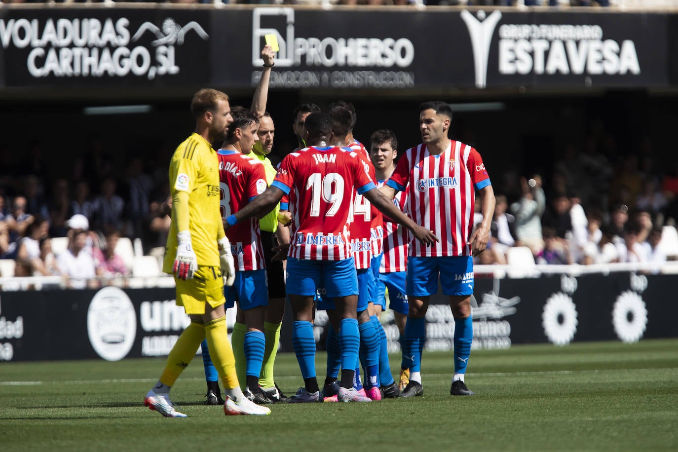 Las mejores imágenes del Cartagena - Sporting