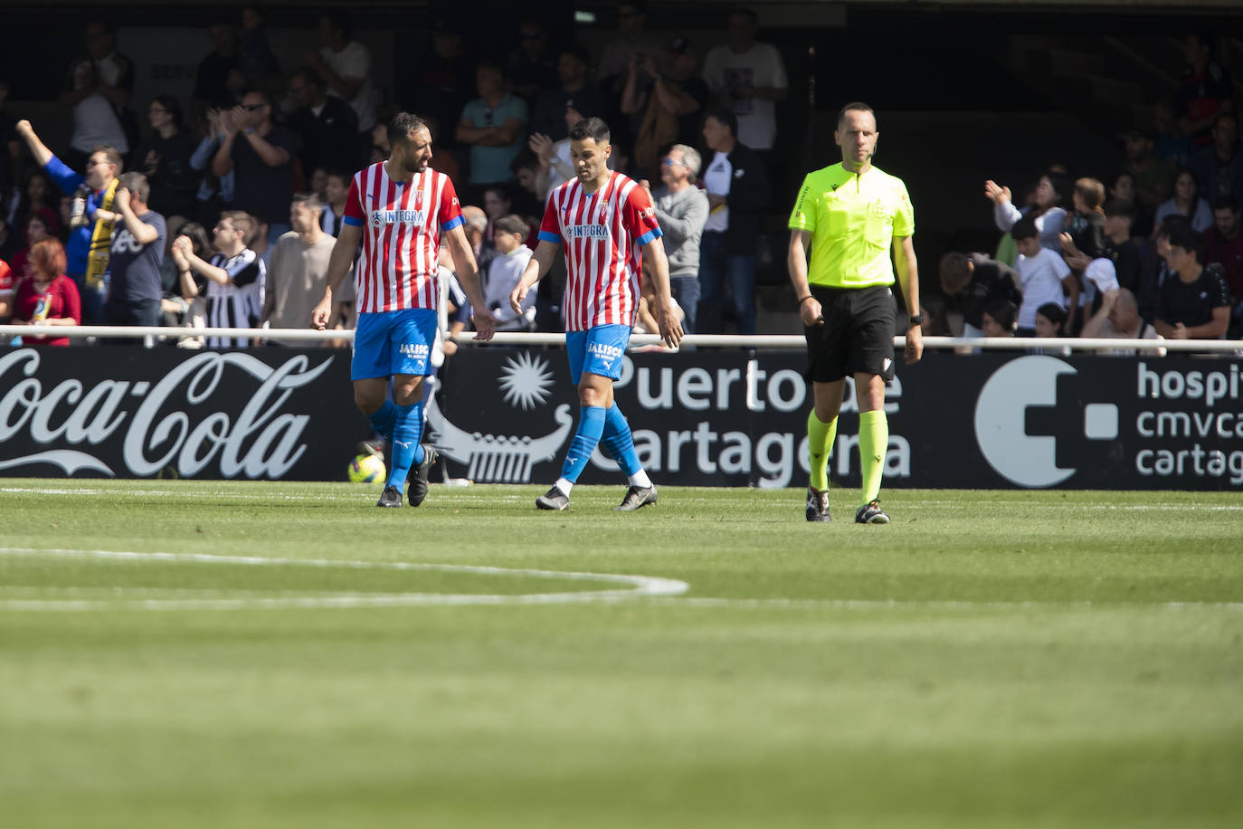 Las mejores imágenes del Cartagena - Sporting