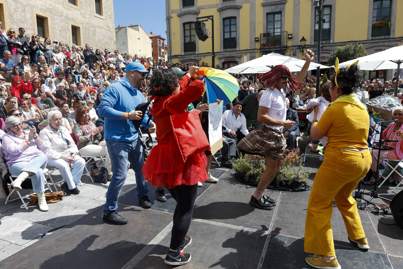 Cimavilla vibra en su homenaje a Rambal