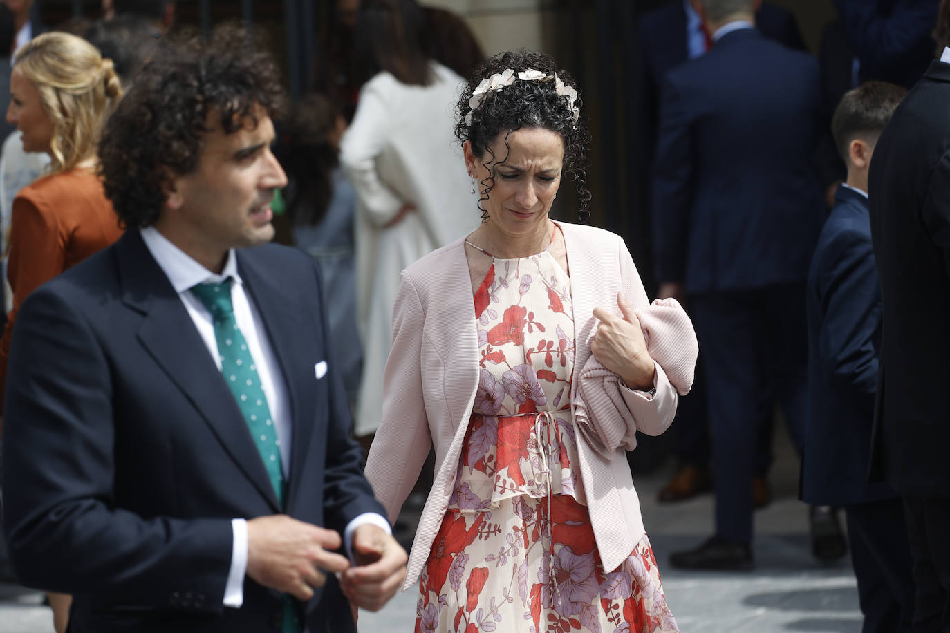 Ángela Pumariega sella su amor en San Pedro