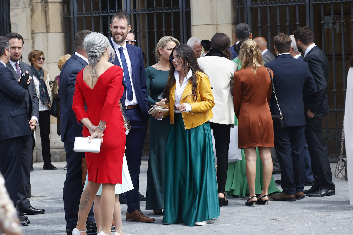 Ángela Pumariega sella su amor en San Pedro