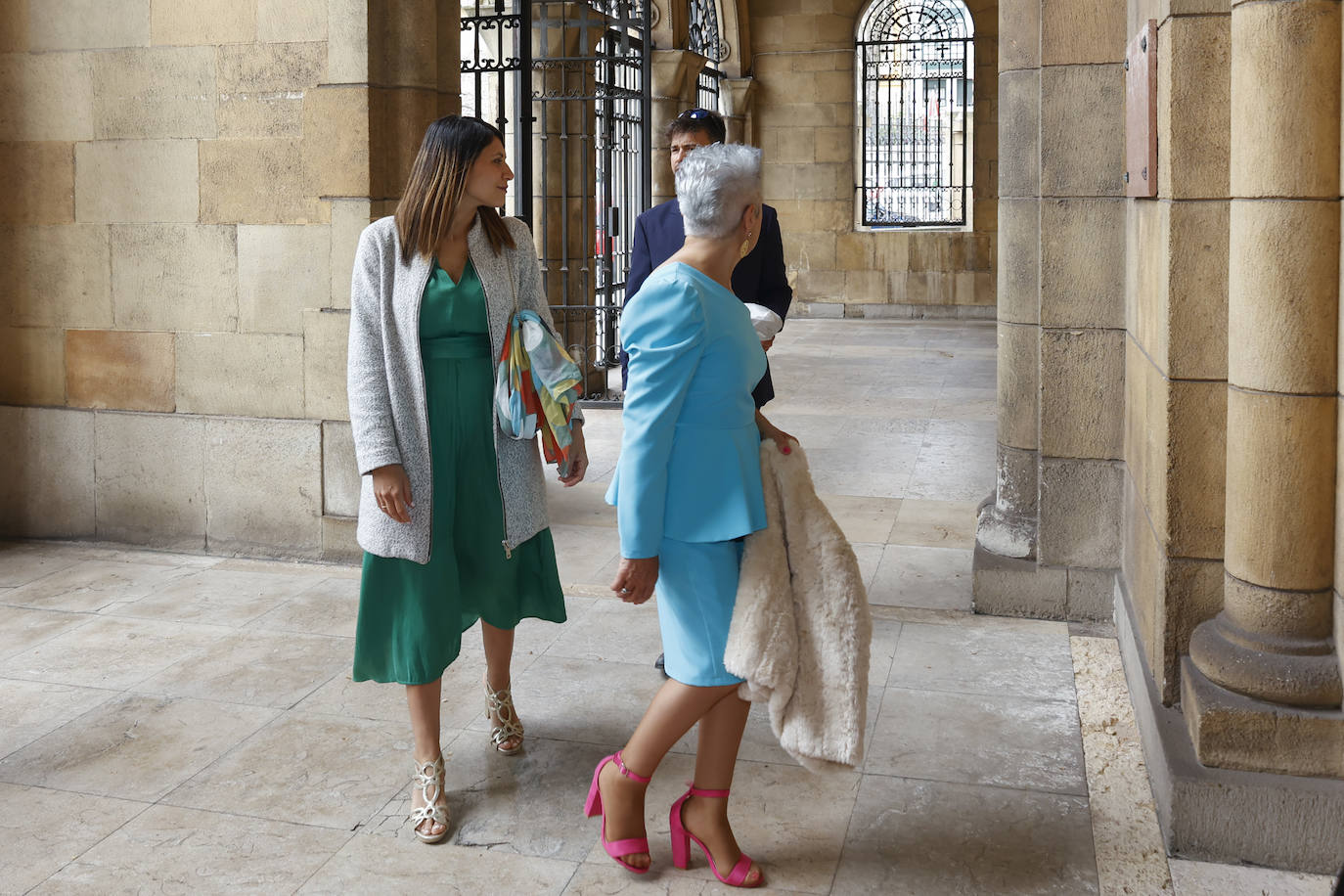 Ángela Pumariega sella su amor en San Pedro