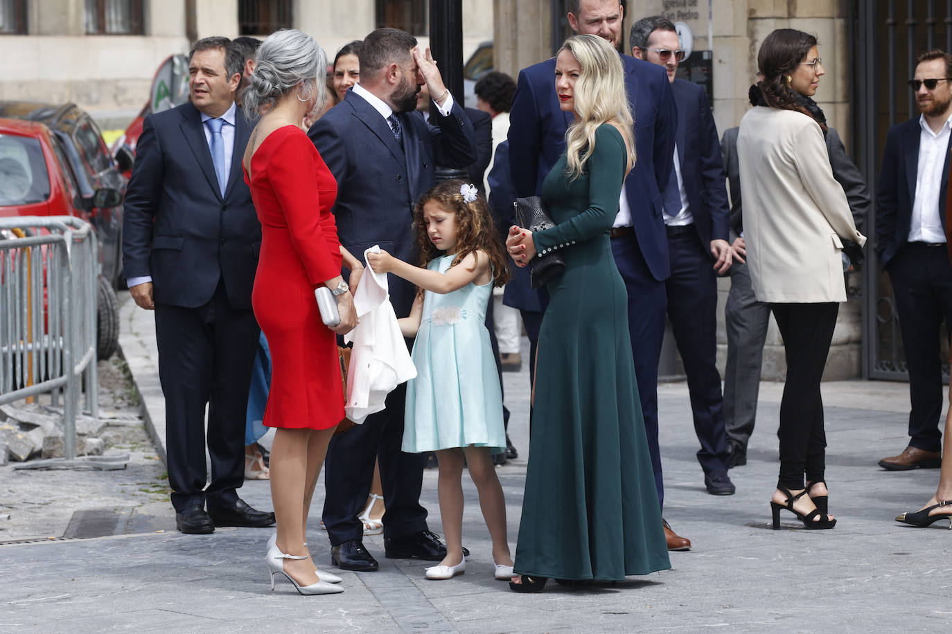 Ángela Pumariega sella su amor en San Pedro