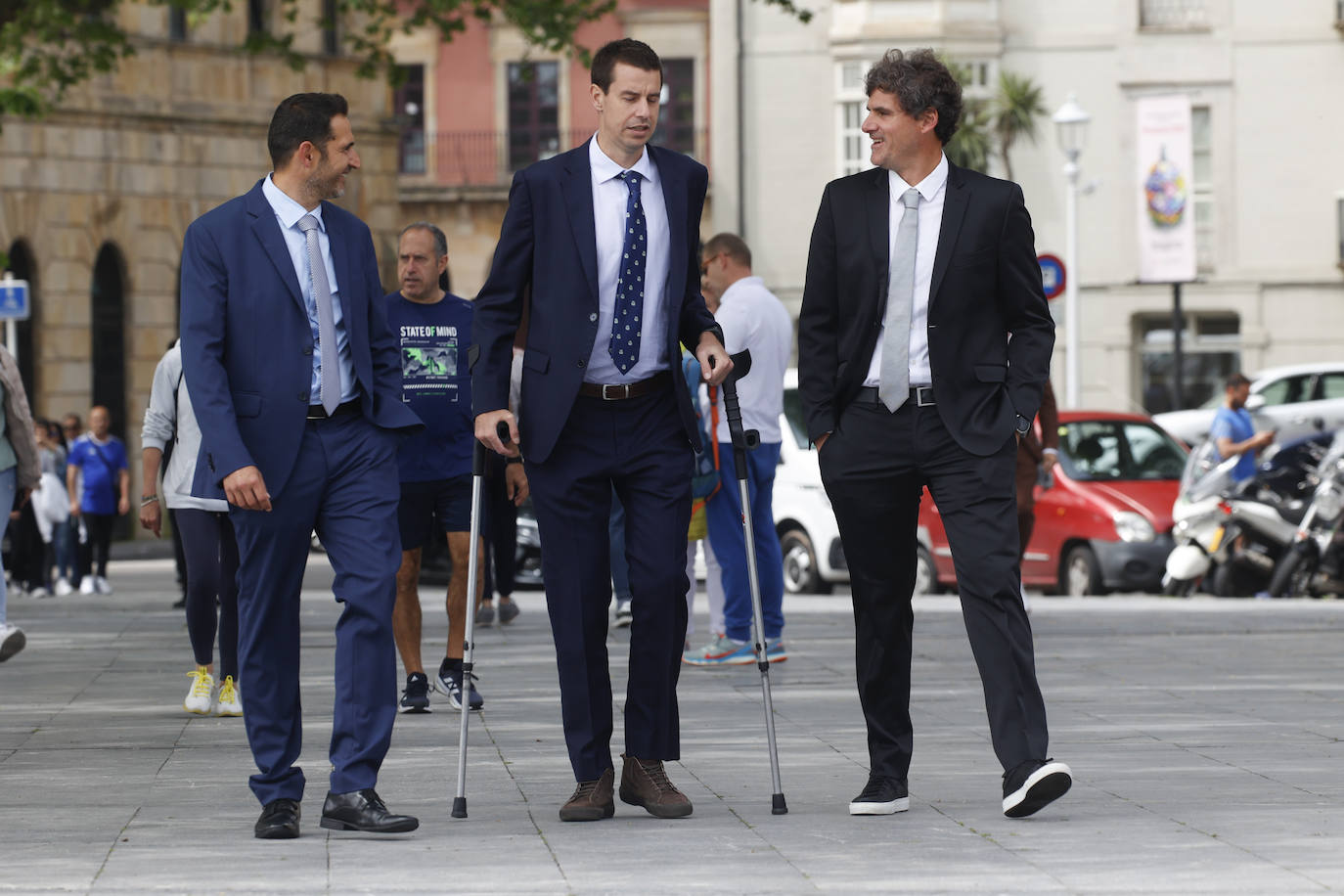 Ángela Pumariega sella su amor en San Pedro