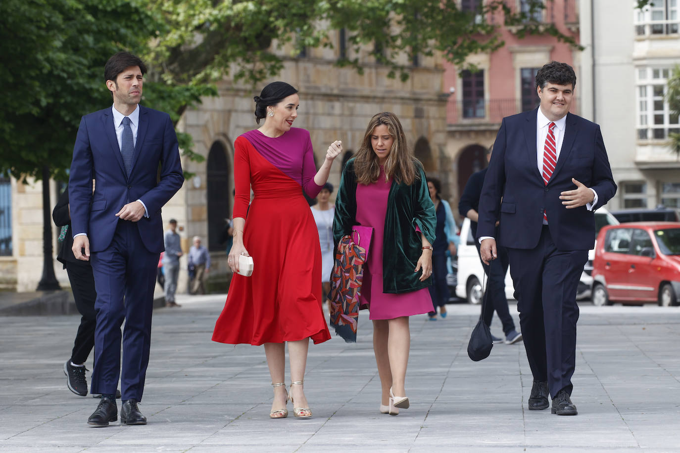 Ángela Pumariega sella su amor en San Pedro