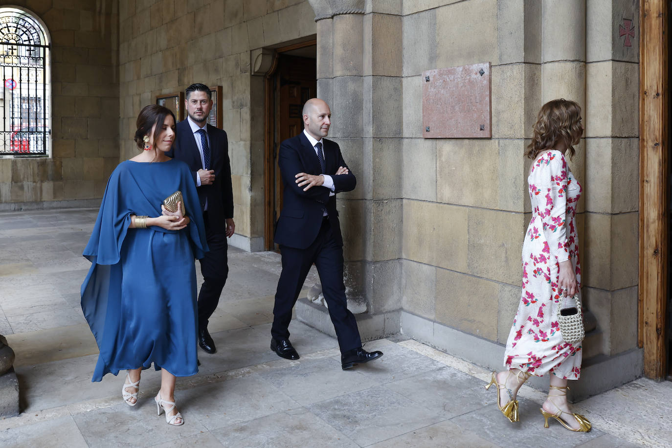 Ángela Pumariega sella su amor en San Pedro