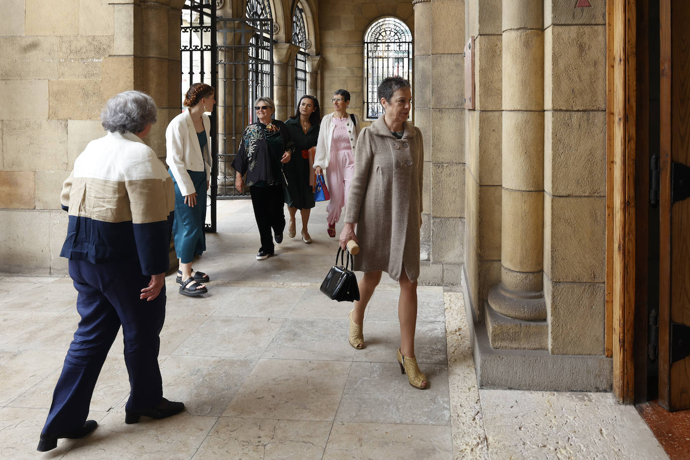 Ángela Pumariega sella su amor en San Pedro