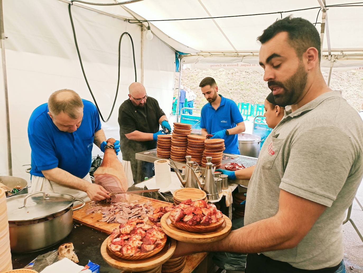 La Feria de Muestras de Tineo expone su maquinaria