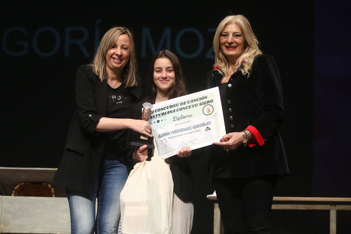 Entrega de premios del Concurso de la Canción Asturiana