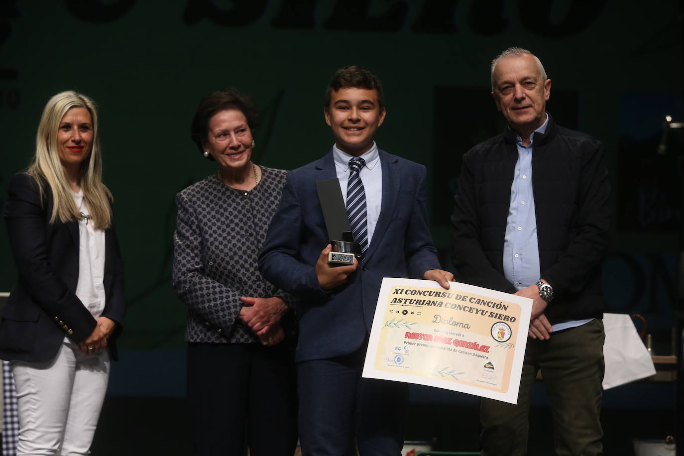 Entrega de premios del Concurso de la Canción Asturiana