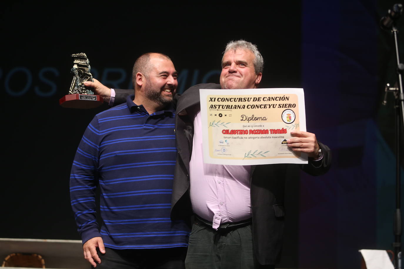 Entrega de premios del Concurso de la Canción Asturiana