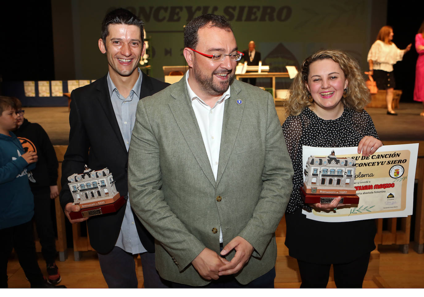 Entrega de premios del Concurso de la Canción Asturiana