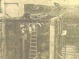 Instalación de las bombas depuradoras en el Piles.